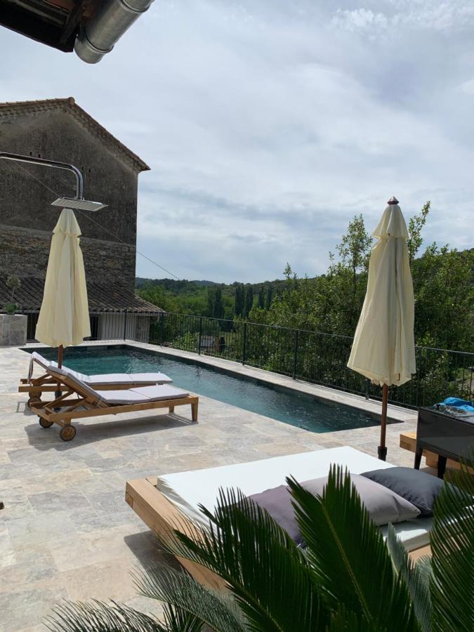 Mas Saint Laurent Les Salles-du-Gardon Exterior foto